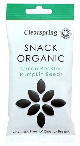 Clearspring Org Tamari Rst Pumpkin Seeds 30g X 9 (Pack of 9)