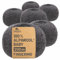 HANSA-FARM | 100% Baby Alpakawolle in 50+ Farben (kratzfrei) - 300g Set (6 x 50g) - weiche Alpaka Wolle zum Stricken & Häkeln in 6 Garnstärken by Hansa-Farm - Anthrazit (Schwarz-Grau)