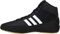adidas Herren HVC Wrestling-Schuh, Schwarz/Weiß/Eisen Metallic, 45 1/3 EU