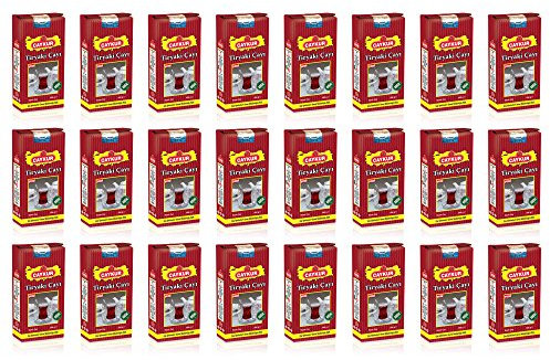 Superangebot: Caykur Tiryaki türkischer Schwarztee in Vorratspackung, Familienpack, 24 x 500gr In originaler Masterbox