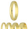 Treuheld® Ring aus 925 Sterling Silber - Gold - Ringgröße 52 - Breite 5mm - Damen & Herren - glänzend - Freundschaftsring Verlobungsring Ehering