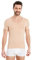 FINN Business Unterhemd Herren Kurzarm mit V-Ausschnitt - Unterziehshirt Männer aus original Lenzing® Modal Stoff - Das perfekte T-Shirt unter Hemd und Anzug Hautfarbe Nude XXL