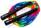 Corde à sauter professionnelle pour ski/compétition Freestyle Bead – Longueur réglable (arc de pluie, 3 m)