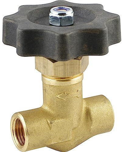 Fittingteile - Nadel-Absperrventile mit Innengewinde - bis 100 bar Messing (Gewindegröße: G 2)