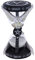 Nemesis Now Anne Stokes Sablier en polyrésine Noir Taille Unique