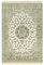 Nouristan Naveh Orient Teppich – Wohnzimmerteppich Orientalisch Kurzflor mit Fransen Vintage Orientalischer Samt-Teppich für Esszimmer, Wohnzimmer, Schlafzimmer – Ivory Grün, 95x140cm