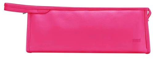HENGSI Borsa da viaggio per Dyson Airwrap Asciugacapelli Supersonic accessori custodia porta (Prugna-Impermeabile PU Leather)