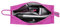 HENGSI Borsa da viaggio per Dyson Airwrap Asciugacapelli Supersonic accessori custodia porta (Prugna-Impermeabile PU Leather)