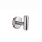 haken selbstklebend,Badgarnitur 304 Edelstahl Kleiderhaken, Badrollenhalter Einzelhandtuchhalter Haken-Silber (2 Stk.)