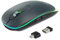 CHONCHOW Souris de jeu sans fil LED silencieuse avec batterie rechargeable réglable 1600 dpi commutateur rétroéclairé 2,4 G récepteur USB compatible avec Mac Windows 7/8/10 Xbox One S PS4 pour PC