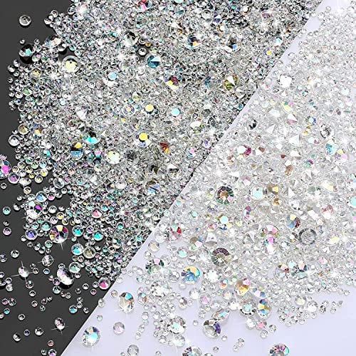 4200Stück klare Edelsteine,Funkelnd Herzen Diamantkristalle Streudeko Kristalle,Acryldiamanten,Dekosteine,Diamanten Deko,Farbige Kristalle,Konfetti Diamanten zum Dekorieren Vasen Tischvasen Hochzeiten