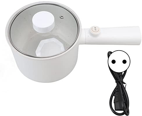 Elektrischer Hot Pot, Mini-Ramen-Kocher 1,8 L Nudeltopf Antihaft-Sauté-Pfanne Multifunktions-Elektro-Hot-Pot-Kocher Zum Braten, Frittieren, Dämpfen, Kochen(#1)