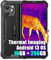 Blackview BV8900 Outdoor Handy ohne Vertrag, Wärmebildkamera Smartphone, 16GB+256GB, 6,5 FHD+ 2.4K, 64MP, 10000mAh Baustellenhandy, Dual SIM 4G Outdoor Smartphone ohne vertrag, NFC,GPS, OTG, Schwarz
