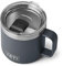 YETI Rambler stapelbarer Becher, vakuumisoliert, Edelstahl, mit MagSlider-Deckel, 400 ml, Anthrazit
