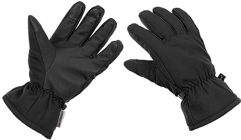 MFH Fingerhandschuhe, Soft Shell, 3M™ Thinsulate™ (schwarz, M)