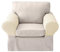 LERTREEUK 1 Paar Sofa-Armlehnenschoner, elastisch, abnehmbar (Beige)