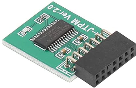 Für TPM 2.0-Modul Starke Verschlüsselung 14-polige LPC-Schnittstelle TPM-Modulplatine Für PC Grün