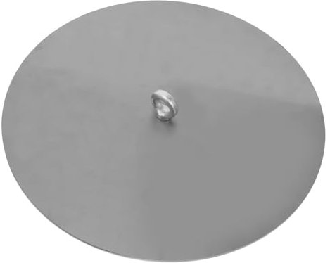 PRETYZOOM Tapa De Estufa De Hierro Vintage 23 Cm Diámetro 2.7 Mm Grosor Hierro Resistente Tapa De Horno De Leña Uso Doméstico para Quemadores De Gasificación