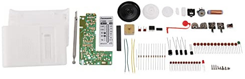 ENERRGECKO Diy Assemble Portable Am Fm Radio Kit 76-108mhz 525-1605khz Suitable For Electronic Teaching And Learning