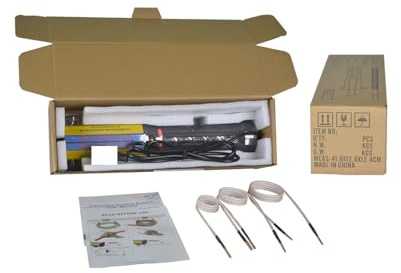 Kit de chauffage par Induction magnétique 1000W automobile 1000W Machine de chauffage par Induction de chaleur sans flamme 8 bobines outil de réparation de voiture Équipement de chauffage par inductio