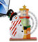 Weihnachtskalender, Weihnachtskalender, Dekoration des Countdown-Schildes mit Glocke | Tischkalender mit Weihnachtsmannglocke und, inkl