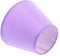 KICHOUSE Lampenschirm Aus Stoff Schatten Led Schreibtischlampe Stoffclip Auf Hellem Schirm Leichte Abdeckung Tischlampenschirme Tischlampen, Stehlampen Lichter Laterne Violett Eisen