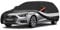 Holthly 10 Schichten Autoabdeckung Kombi 100% Wasserdicht,Auto Abdeckplane für Vollgarage.Autoplane Passend für Audi A4 Avant,VW Passat Estate,Octavia Combi,BMW 3er Touring.Autogarage Schwarz C13