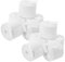 NAMOARLY 12pcs Paper Coils Joke Props Vomit Paper Trick Lead Tape Sprayer Bottle Pump Dispenser Mouth Stage Gimmick Props Tennis Tape Liquid Hand Soap Dispenser Funny White