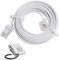 FunWorth BT to RJ11 Telephone Cable 5M, Shielded 6P2C Flat Phone Line Cord for UK Landline, ADSL Modem, Router, Fax | 24AWG Copper Wire, (Plug & Play Broadband/DSL) (3-Meter)