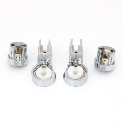 Moderna cerniera per doccia in ABS cromato, robusto supporto per porte in vetro da 6 mm