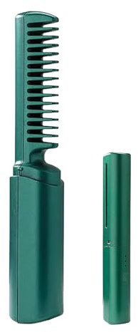 Lisseur de cheveux sans fil - Peigne en céramique, gadget d'outils de coiffage de produits de beauté, salon de soins capillaires à la maison, appareil de lissage portable