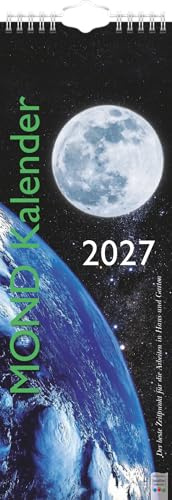BRUNNEN Mond-Kalender 2027 | 155×428 mm