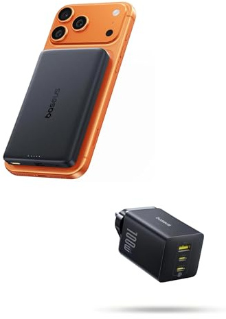 Baseus PicoGo AM52 Power Bank+100W USB C Charger Plug