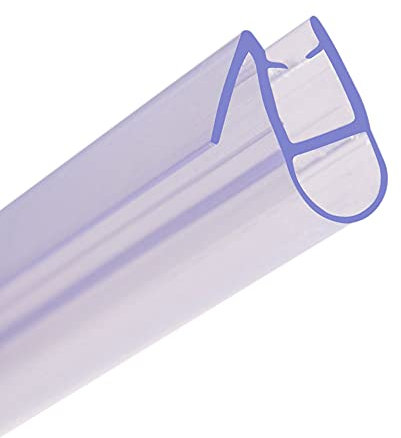HNNHOME Joint d'étanchéité pour porte de douche pour verre de 6 à 8 mm d'écart jusqu'à 8 mm