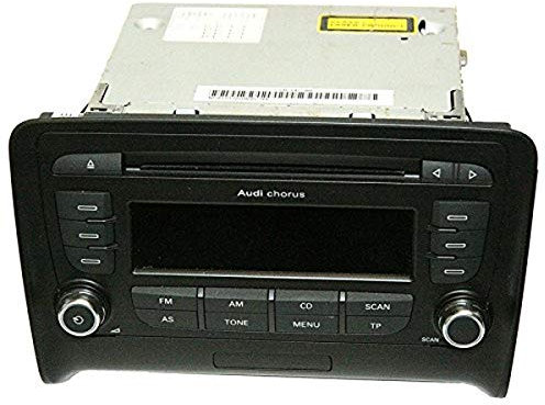Audi 8J0057152E Cd-Autoradio Chorus Generation II mit Flexmetallic-Blende