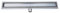 befliesbare Edelstahl-Duschrinne 120 cm