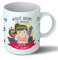 Planetacase - Taza Atleta - Regalo Original Atletismo Deportes - Cerámica 330 mL - Taza Desayuno Apta para Microondas y Lavavajillas - Resistente a Lavados - Atleta (La)