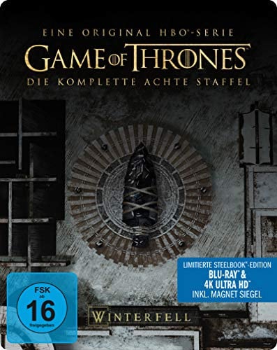 Game of Thrones - Staffel 8 (Limitiertes 4K Ultra-HD Steelbook) [Blu-ray] [Limited Edition]