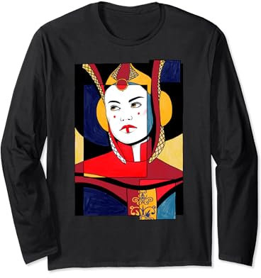 Star Wars Padme Artsy Sketch Poster Long Sleeve T-Shirt