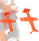 Support universel de fourche de moto - Support de suspension - Outil de transport - Joint d'étanchéité - En plastique - Pour moto tout-terrain - Accessoires de motocross - Orange