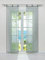 ESLIR Schiebegardinen Voile Flächenvorhänge Set 2er Gardinen mit Schlaufen Schiebevorhang Transparent Vorhang Uni Grau BxH 57x245cm 2 Stück