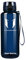 Super Sparrow Botella de Agua Deportiva - 1500ml - Sin BPA (Transparente- Azul Metílico)