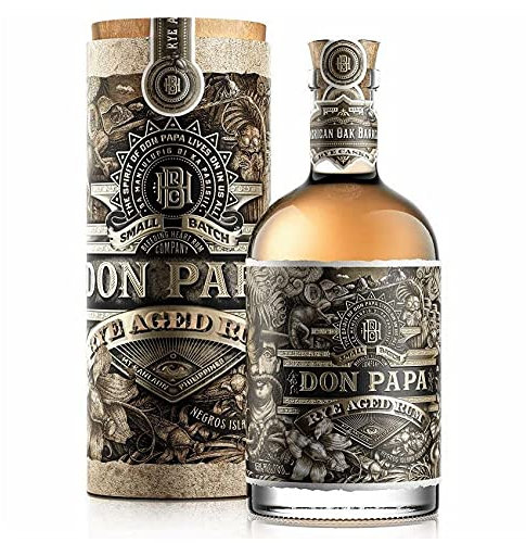 RUM DON PAPA RYE AGED RUM SMALL BATCH 70CL IN ASTUCCIO