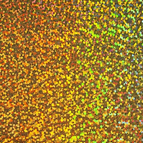 plottiX 102003 Aufbügelfolie, Gold, 32 x 50cm