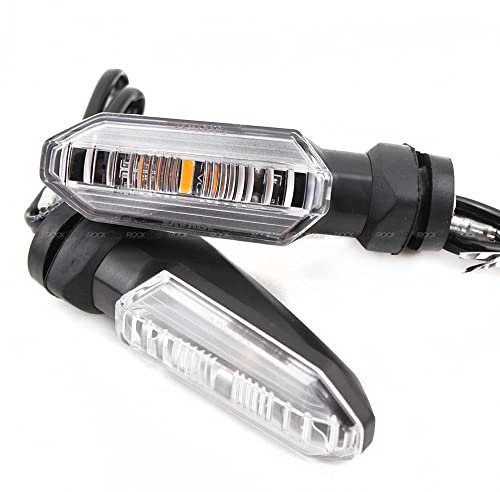 LED-Blinker für Honda NC700 NC750 S/X CTX700 DCT MSX125 Grom CRF250L CRF300L Motorrad Front/Hinten Blinker 1 Paar (transparent)