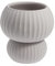 Storefactory - Vase, Blumentopf - Sandhamn - Keramik - hellgrau - (ØxH) 18 x 19 cm
