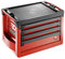 Facom ROLL.C4M3A Roll Box M3 4 Drawers Red