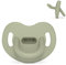 Suavinex, Ciuccio tutto silicone per neonati 0/6 mesi ciuccio con tettarella anatomica Sx Pro, super morbido e flessibile, ideale per dormire, colore essence, verde
