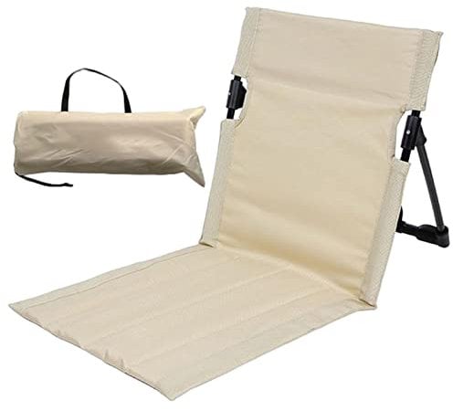 smashing Plage avec Dossier Tapis Plage Rembourré Les Tapis Plage Chaise Longue Plage Chaise Longue Jardin Confort sont Ultra-légers, Repliables, 39x68x40cm (Non Réglable)
