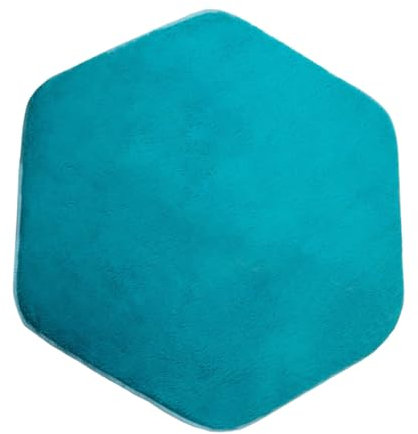 BESTonZON Kinderspielhausteppich Spielmatte Teppich für kinderzimmer Zeltmatte Kleiner Kinderteppich Teppiche für Kinder Zelte Zeltteppich Teppiche für Mädchenzimmer Hexagon Gamepad
